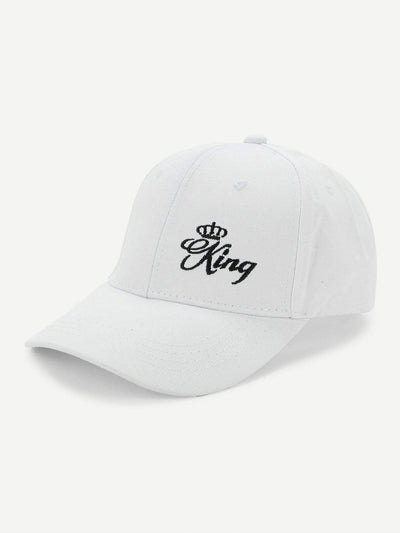 Embroidered Letter Baseball Cap