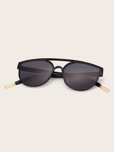 Top Bar Flat Lens Sunglasses