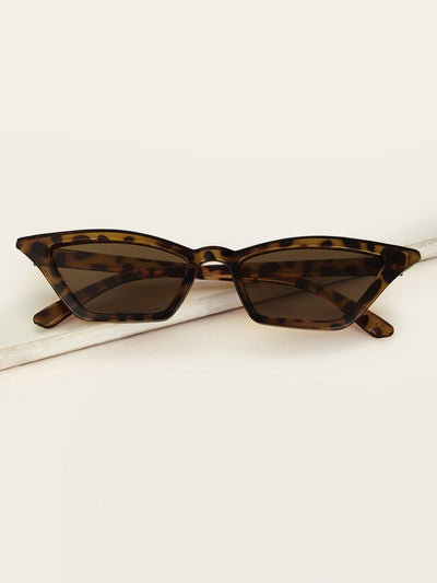 Tortoiseshell Frame Cat Eye Sunglasses