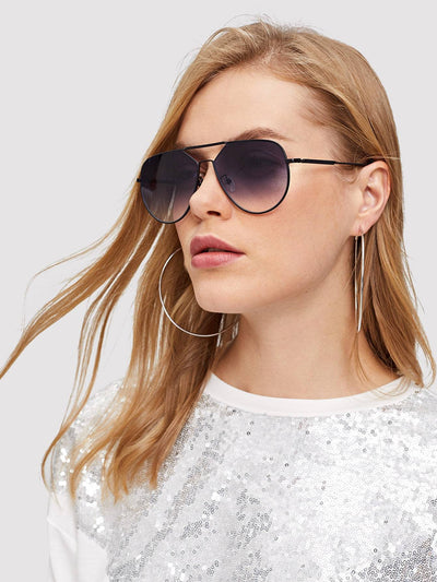 Top Bar Tinted Lens Sunglasses