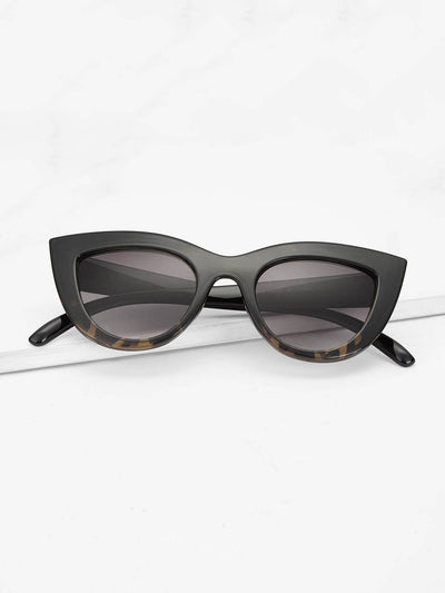 Tortoiseshell Pattern Frame Sunglasses