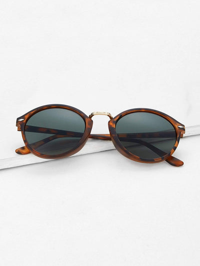 Leopard Frame Sunglasses