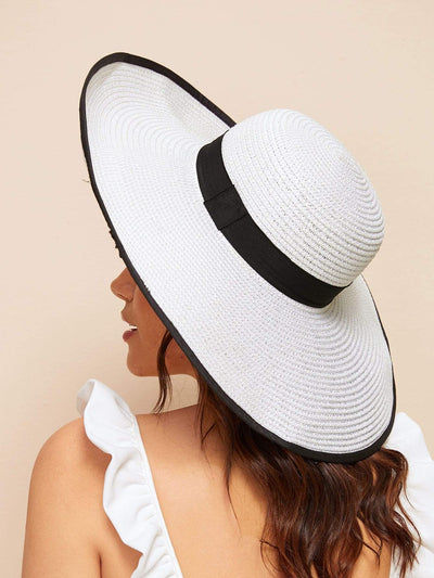 Two Tone Floppy Hat