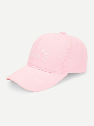 Embroidery Detail Baseball Cap