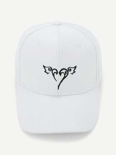 Embroidered Wings Baseball Cap