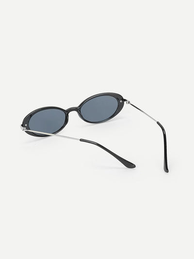 Oval Frame Sunglasses