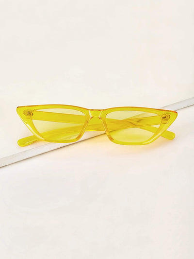 Tinted Lens Cat Eye Sunglasses
