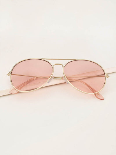 Metal Frame Top Bar Sunglasses