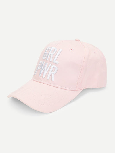 Letter Embroidery Baseball Cap