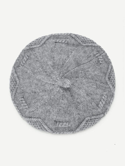 Knitting Beret Cap