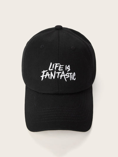 Letter Embroidery Baseball Cap