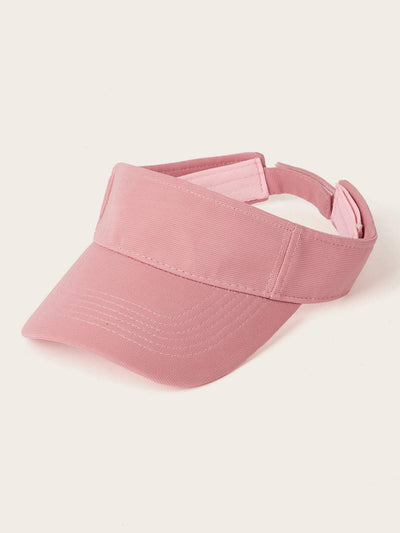 Velcro Detail Solid Visor