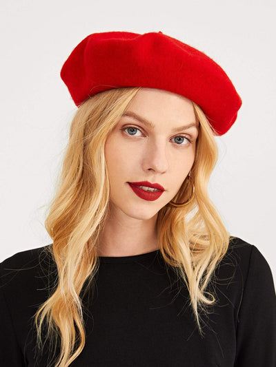 Plain Beret Cap