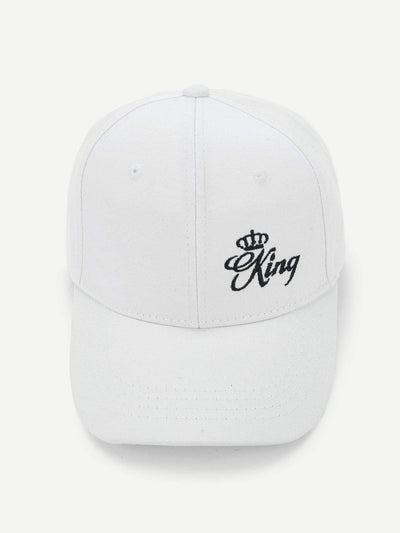 Embroidered Letter Baseball Cap