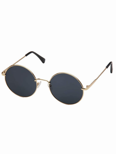 Metal Frame Round Lens Sunglasses