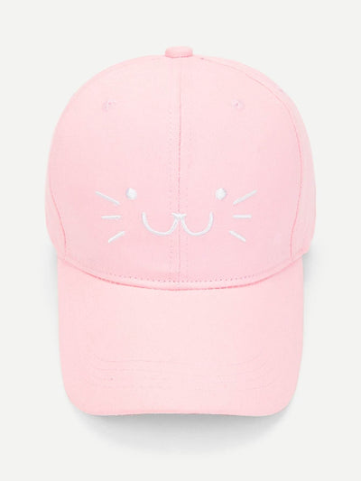 Embroidery Detail Baseball Cap