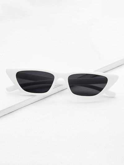 Cat Eye Mirror Lens Sunglasses
