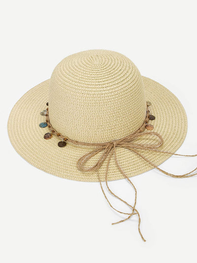 Bow Knot Lace Up Hat