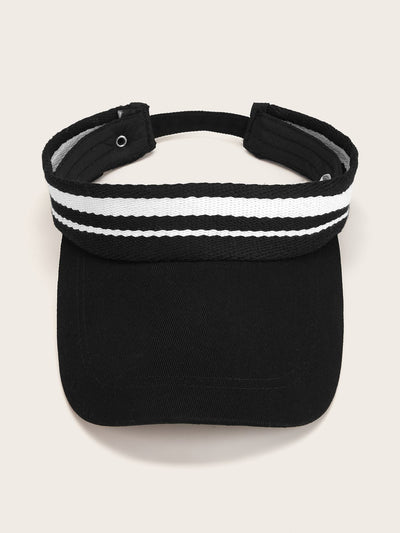 Striped Trim Visor