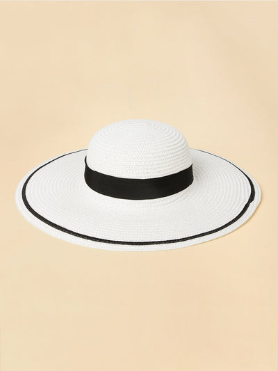 Two Tone Floppy Hat