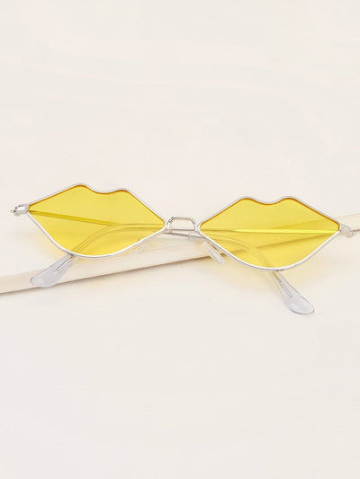 Mouth Design Tinted Lens Sunglasses