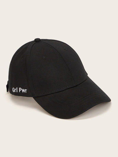 Letter Embroidery Baseball Cap