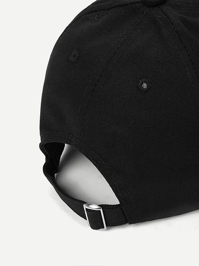 Letter Embroidery Baseball Cap