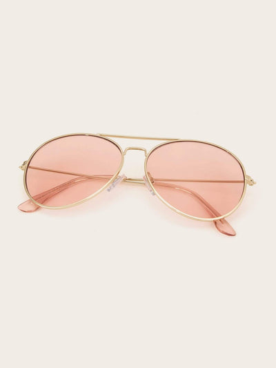 Metal Frame Top Bar Sunglasses