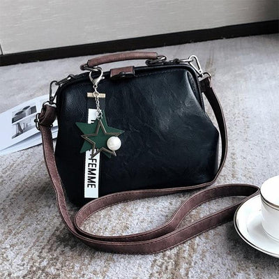Women Handbag, Leather Shoulder Bag, Female Crossbody Handbag