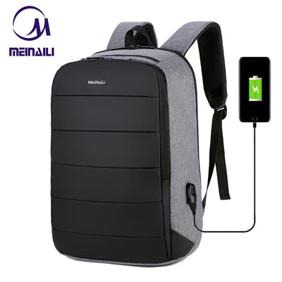 Business USB Charing 15.6 Inch Laptop Backpacks - Waterproof - Anti-theft