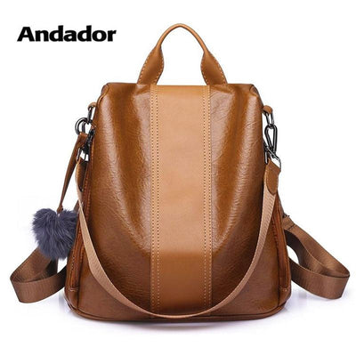 Casual women anti-theft backpack, hight quality backpack, female larger capacity shoulder bag