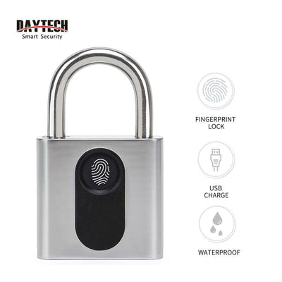 Smart Fingerprint Electronic Lock for Cabinet/Backpack/Cargo/Bike/Luggage/Bag