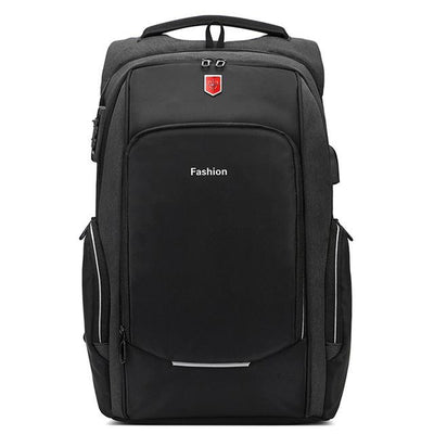 New Anti-thief Fashion Men Backpack Multifunctional Waterproof 15.6 inch Laptop Bag Man USB Charging Travel Backpacks Mochila