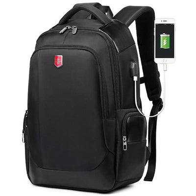 Waterproof Travel Backpack 15.6inch Laptop Men's Backpacks External USB Charge Bag Leisure Nylon School Bag Male Bagpack Mochila