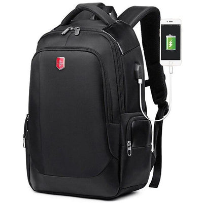 Waterproof Travel Backpack 15.6inch Laptop Men's Backpacks External USB Charge Bag Leisure Nylon School Bag Male Bagpack Mochila
